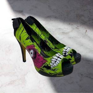 Iron Fist Zombie Heels